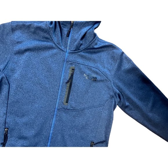 THE NORTH FACE Men's Fleece Zip Up Hoodie Jacket - Picture 3 of 8